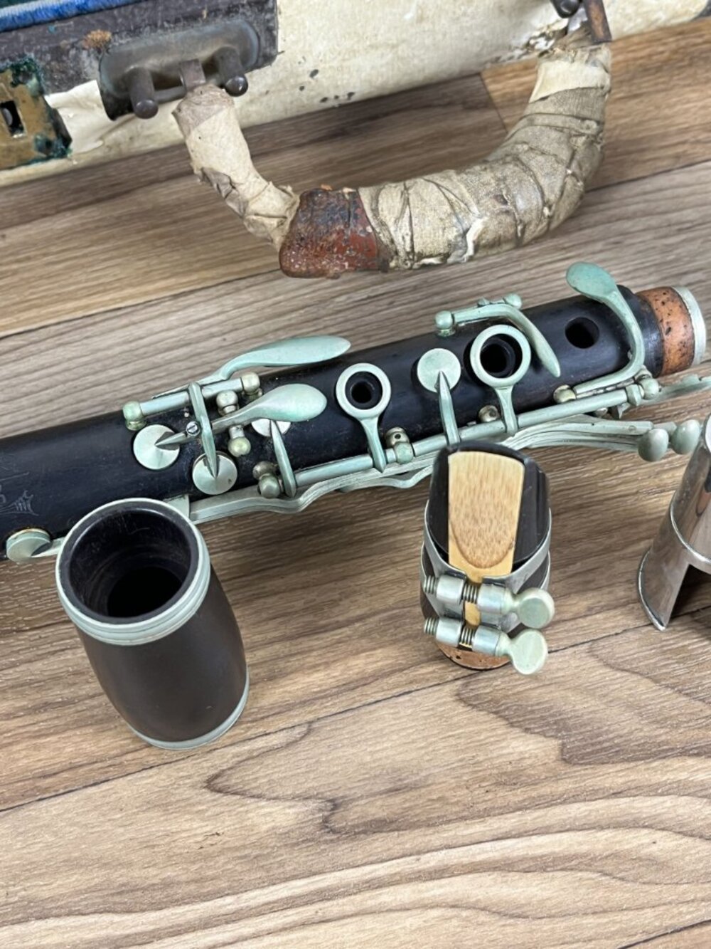 Vintage Paul Dupre France Wood Clarinet Made in France With Case Read - Picture 15 of 16